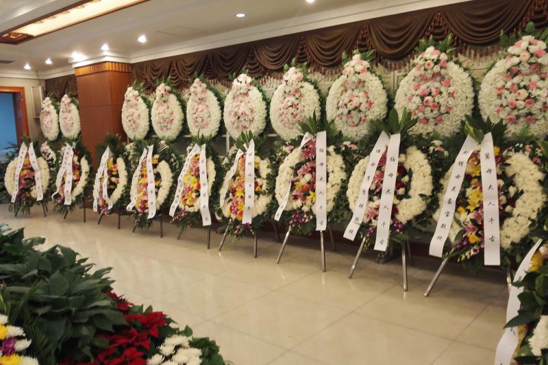 上海花圈 灵堂布置 丧葬用品